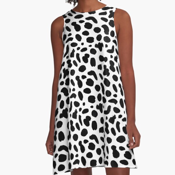 Dalmatian pattern A-Line Dress