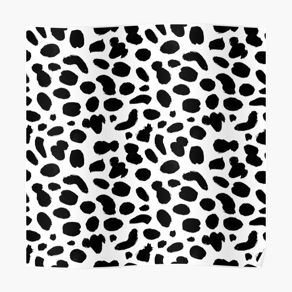 Dalmatian pattern Poster