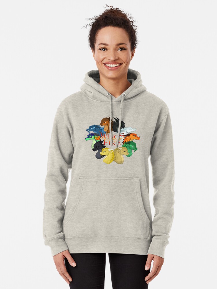 "Wings of Fire" Pullover Hoodie by BlessedBlossom Redbubble