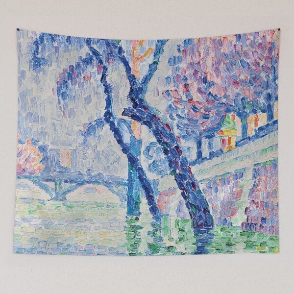 Item preview, Pont des arts, Inondation - Paul Signac designed and sold by fine-art-shop.