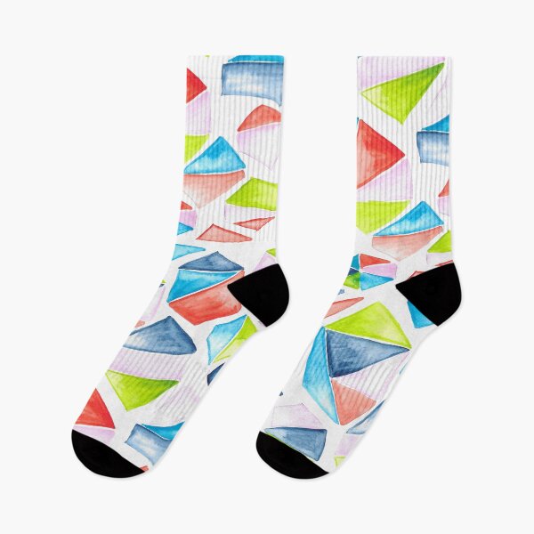 Item preview, WATER COLOUR TRIANGLE SPREAD GEOMETRICAL SHAPE designed and sold by PrachiManerikar.