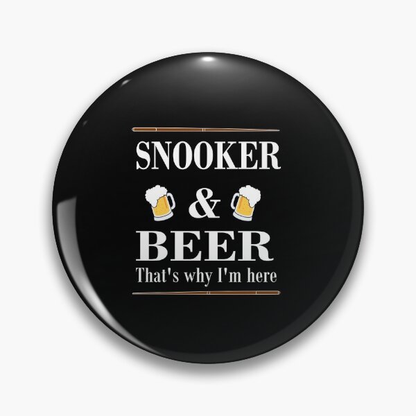 Item preview, Snooker & Beer - That's why I'm here! designed and sold by Jannis12.