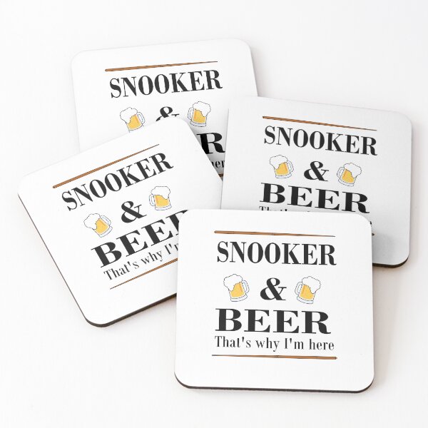 Item preview, Snooker & Beer - That's why I'm here! designed and sold by Jannis12.