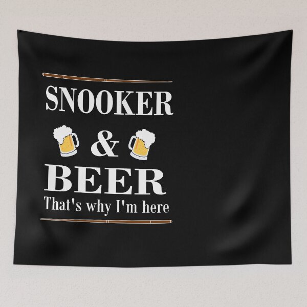 Item preview, Snooker & Beer - That's why I'm here! designed and sold by Jannis12.