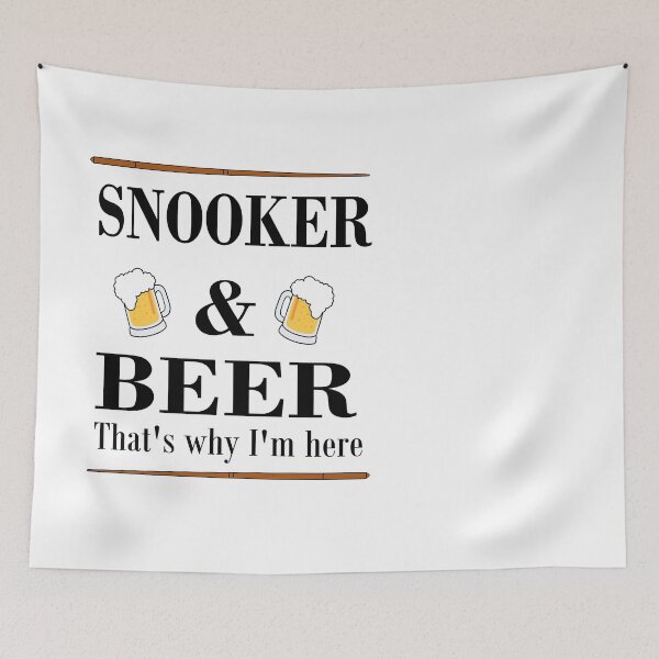Item preview, Snooker & Beer - That's why I'm here! designed and sold by Jannis12.
