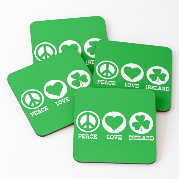 Item preview, Peace, Love, Ireland designed and sold by AAA-Ace.