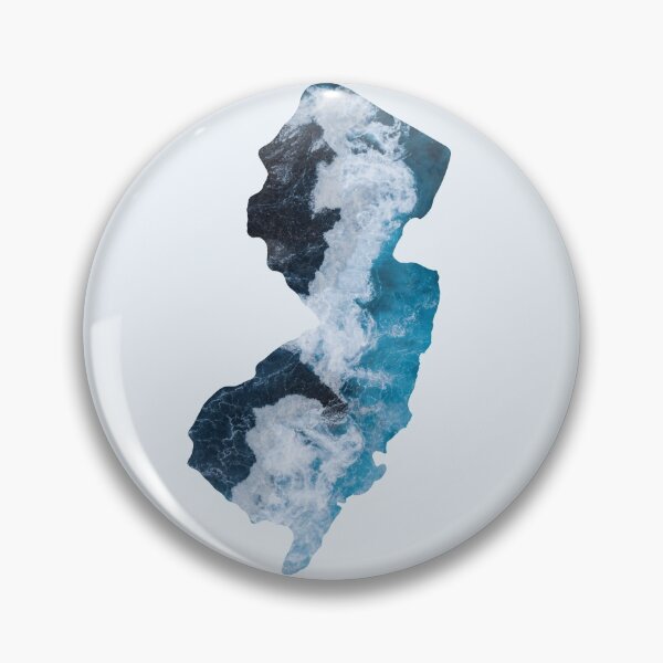 Item preview, New Jersey Ocean Outline designed and sold by juliagov.
