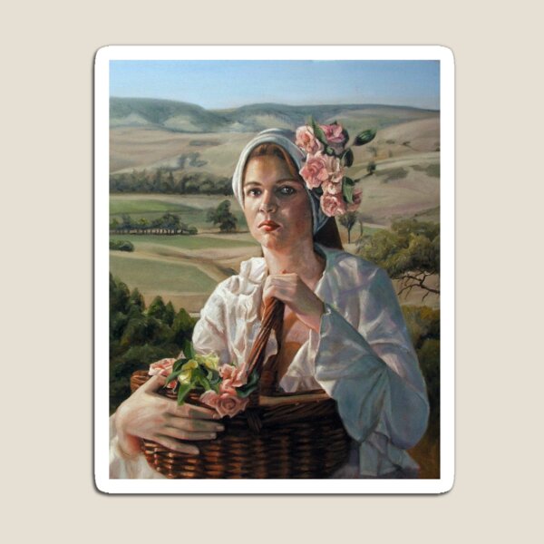 Harvest Rose - Oil Painting by Avril Thomas - Adelaide / South Australia Artist Magnet