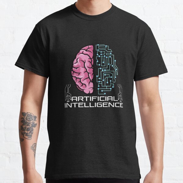 Item preview, Artificial Intelligence Tee, AI product, Robot AI Tees designed and sold by Lisbob.