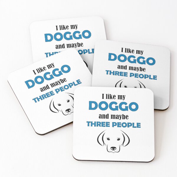 Item preview, I like my Doggo and maybe three people designed and sold by Jannis12.