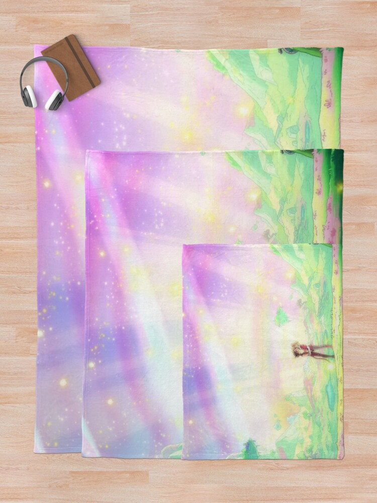 Alternate view of Catradora End Throw Blanket