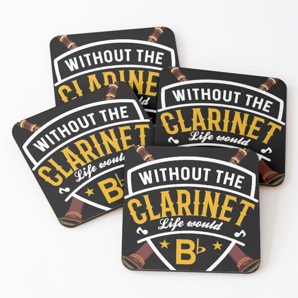 Item preview, Clarinet Player Lover print Tee for Clarinetist Gift designed and sold by Lisbob.