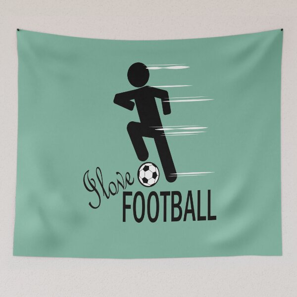 Aperçu de l'œuvre Cartes Ootball I Love Foorball Playground créée et vendue par abdilahe60.