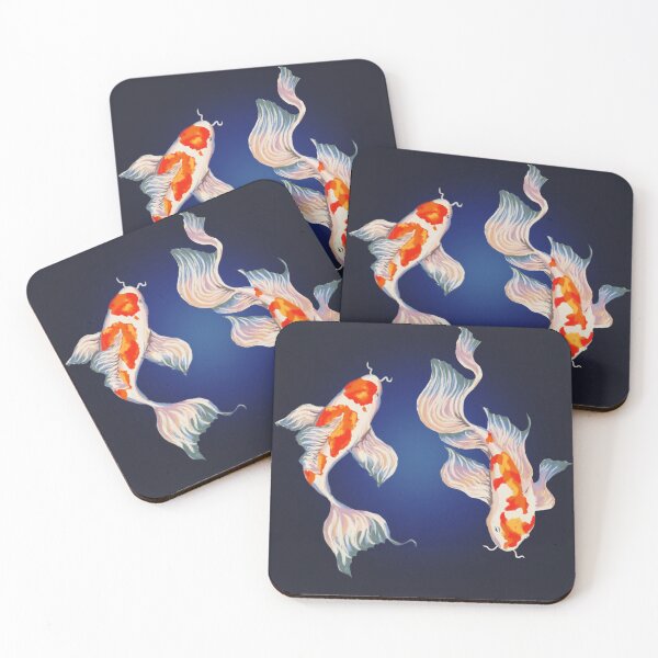 Item preview, Fin Yang fish illustration designed and sold by Hatti-v.