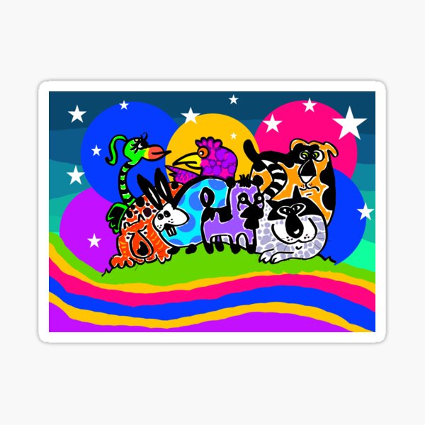 Item preview, Rainbow Playmates designed and sold by cuprum.