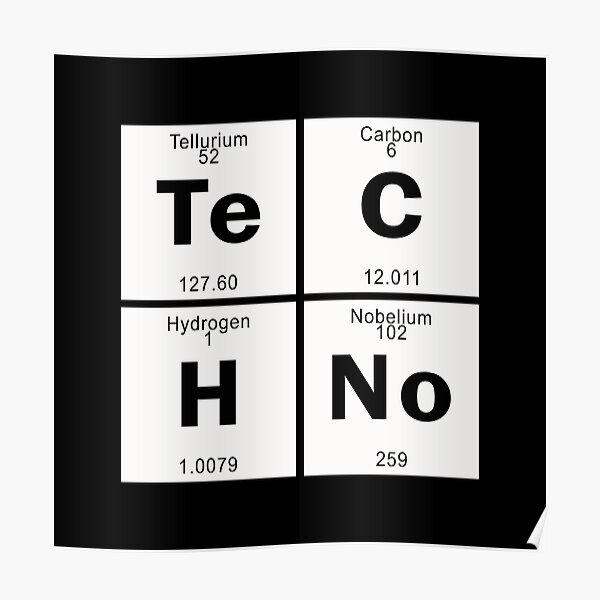 Techno Poster