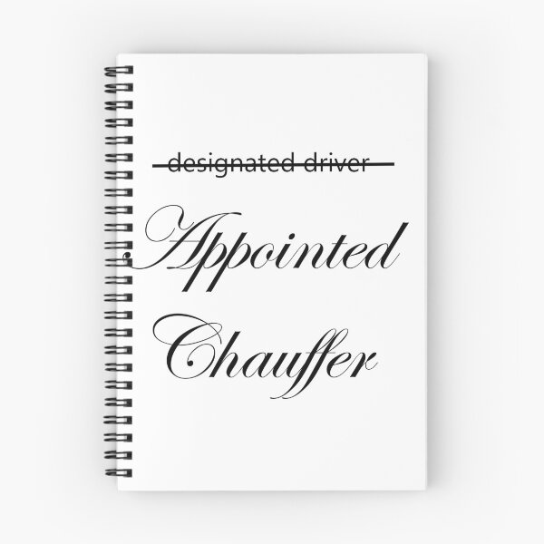 Item preview, Designated Driver Appointed Chauffeur designed and sold by Sparcicus.