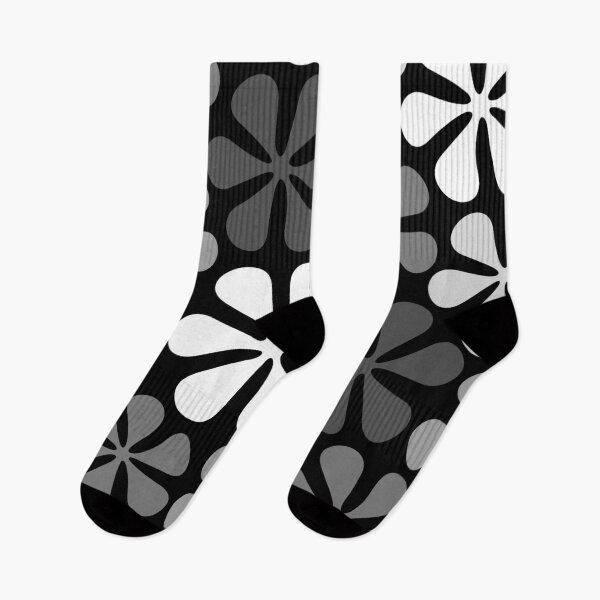 Item preview, Abstract Flowers Monochrome designed and sold by NataliePaskell.
