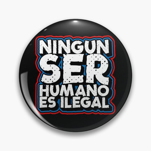 Item preview, Ningun Ser Humano Es Ilegal No Human Being Is Illegal designed and sold by inkedtee.