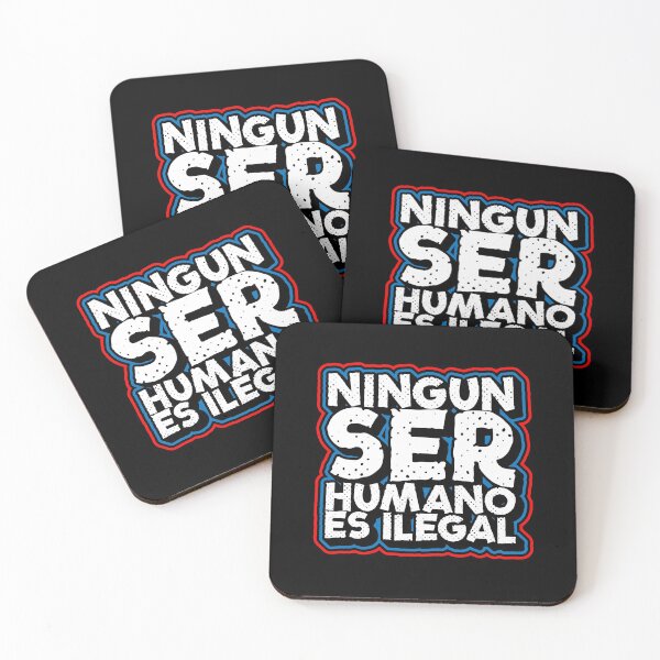Item preview, Ningun Ser Humano Es Ilegal Ningún Ser Humano Es Ilegal designed and sold by inkedtee.