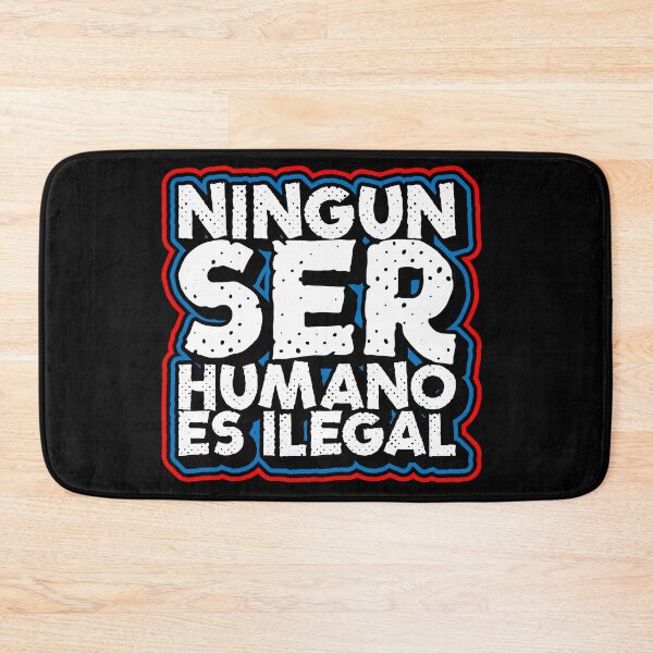 Item preview, Ningun Ser Humano Es Ilegal No Human Being Is Illegal designed and sold by inkedtee.