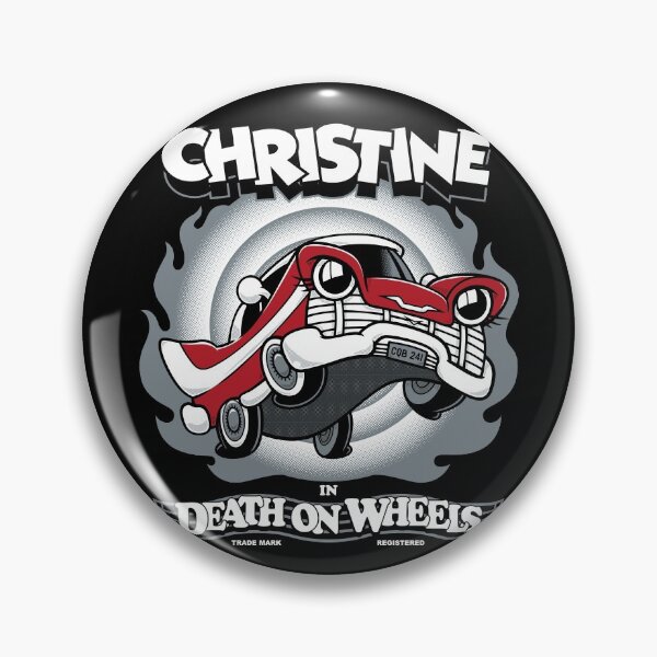 Item preview, Dibujos animados antiguos de Christine: coche asesino: terror espeluznante y tierno designed and sold by Nemons.