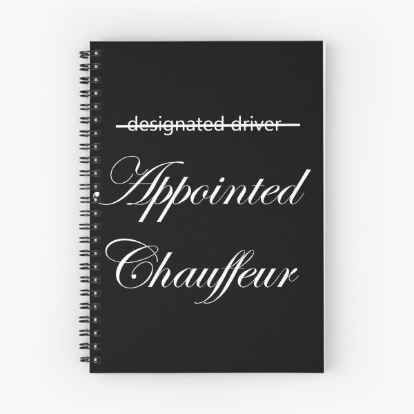Item preview, Designated Driver Appointed Chauffeur White Ver designed and sold by Sparcicus.