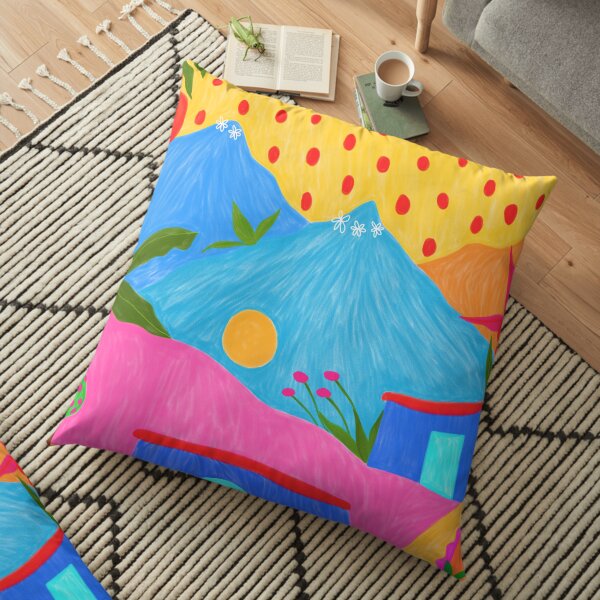 MOUNTAIN VILLAGE Floor Pillow