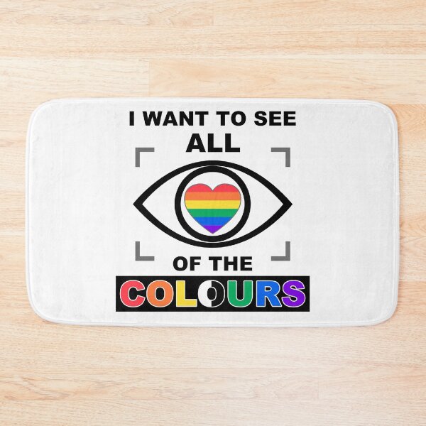 Item preview, TRUE LOVE is colourblind - I want to see ALL of the colours - LIFE is short – be yourself - LIVE FREE onyx version  designed and sold by originalsusie.