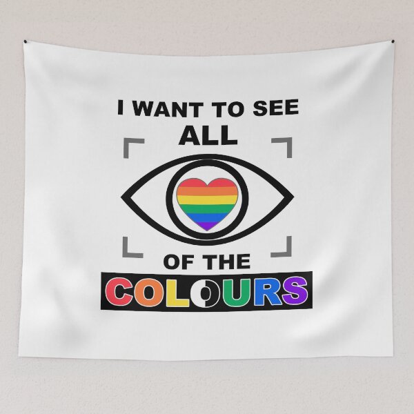 Item preview, TRUE LOVE is colourblind - I want to see ALL of the colours - LIFE is short – be yourself - LIVE FREE onyx version  designed and sold by originalsusie.