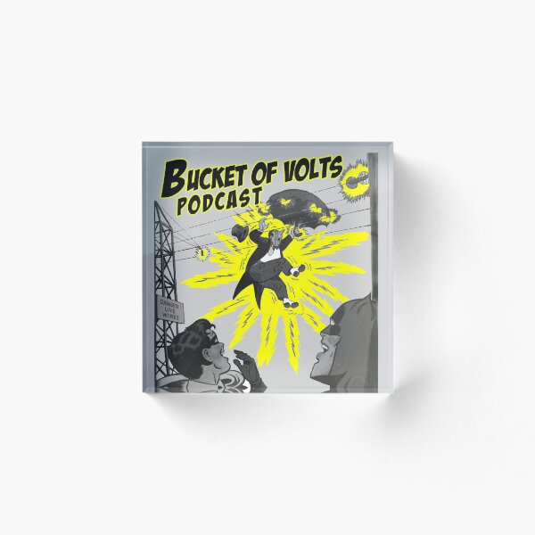 Aperçu de l'œuvre Podcast incroyablement bon Bucket of Volts créée et vendue par HacknStack.