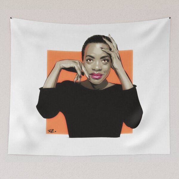 Item preview, Viola Davis - An illustration by Paul Cemmick designed and sold by TIGERDAVER.
