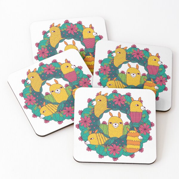 Item preview, Cute Llama Mandala  designed and sold by WhataCuteTee.