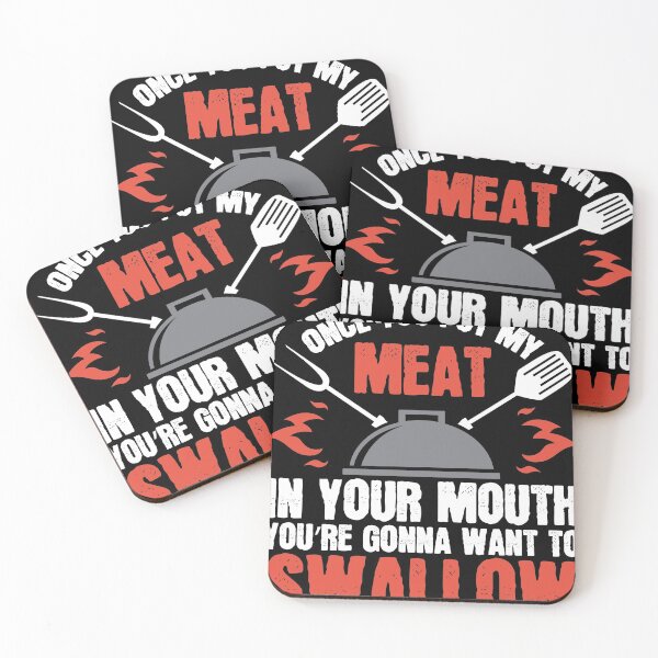 Item preview, Dirty Adult Gift design | Meat in Your Mouth | BBQ Joke Tee designed and sold by Lisbob.