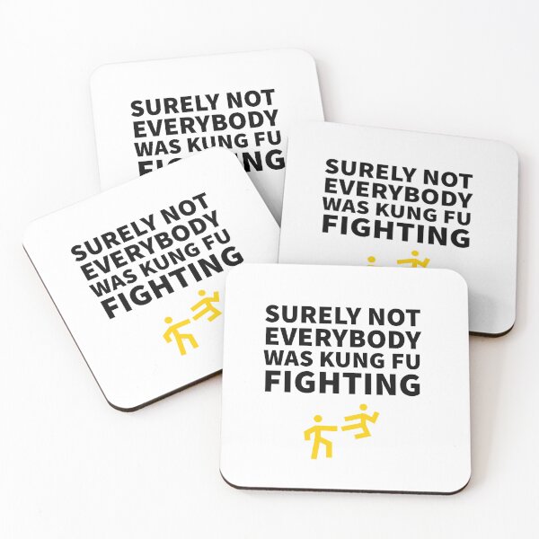 Item preview, Surely not everybody was kung fu fighting - Minimalist - Icons  designed and sold by Tropical Blood.
