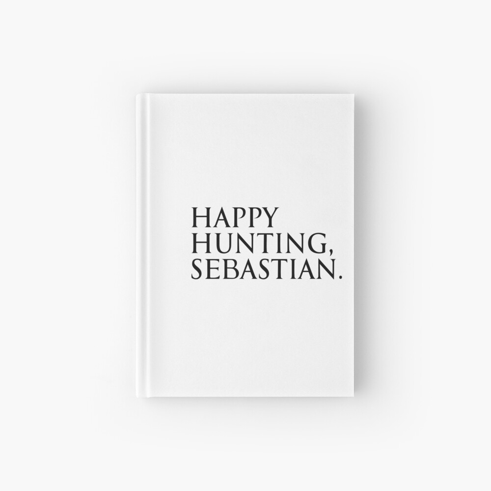Happy Hunting Sebastian Sticker By Bwaykt Redbubble