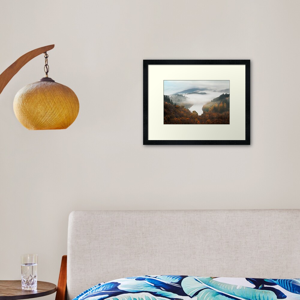 Drunkie Mist Framed Art Print
