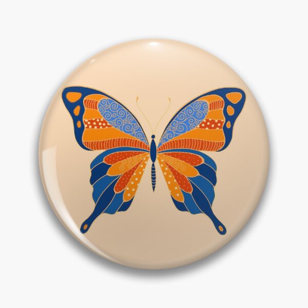 Item preview, Big Beautiful Blue and Orange Butterfly designed and sold by Diana Garrison.