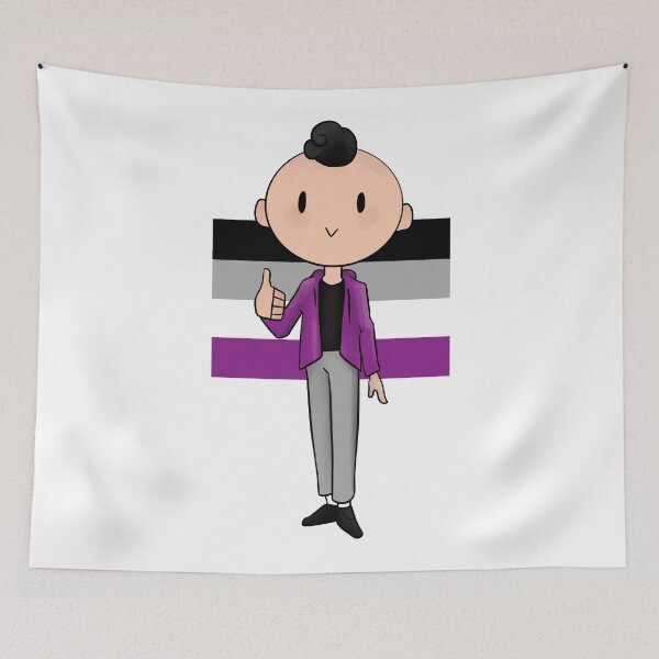 Item preview, Cute chibi ace pride design designed and sold by cu-b3.