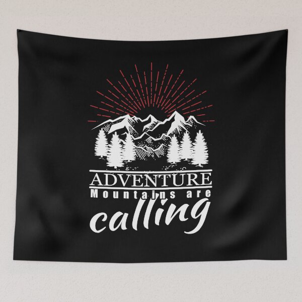 Item preview, Mountain Adventure saying climber nature designed and sold by shurikaner.