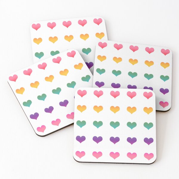 Item preview, Cute mini hearts rainbow designed and sold by OkihanaShop.