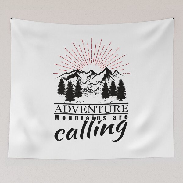 Item preview, Mountain Adventure saying climber nature designed and sold by shurikaner.