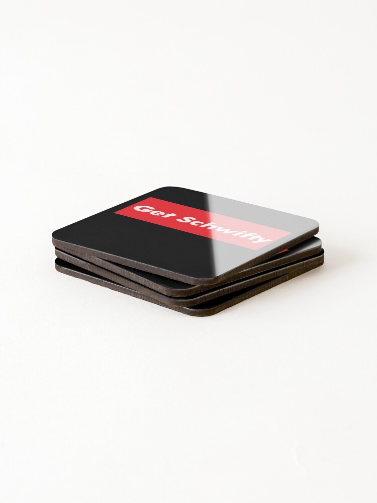 Alternate view of Get Schwifty Rick And Morty Design Coasters (Set of 4)
