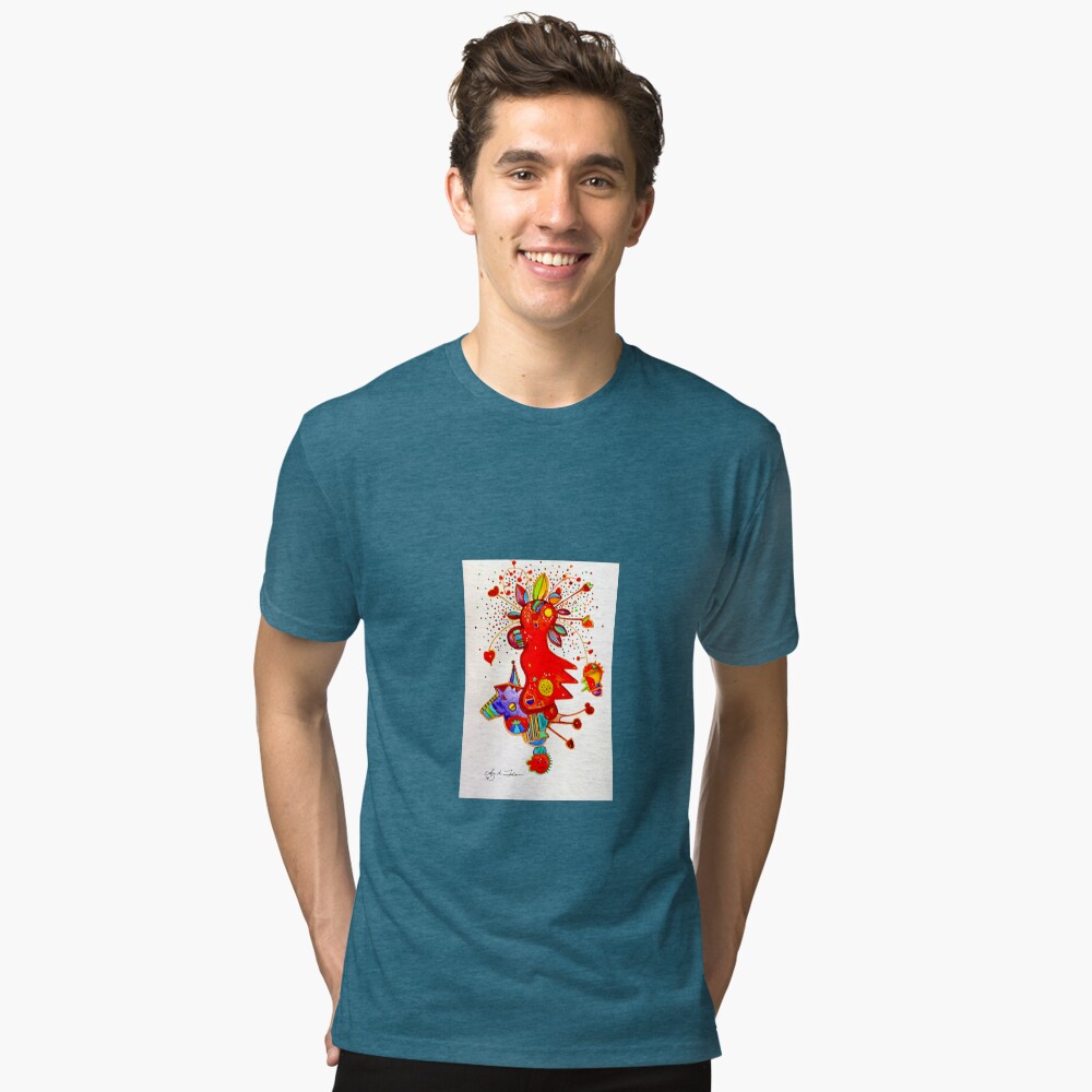 Item preview, Tri-blend T-Shirt designed and sold by AnnetteArt.