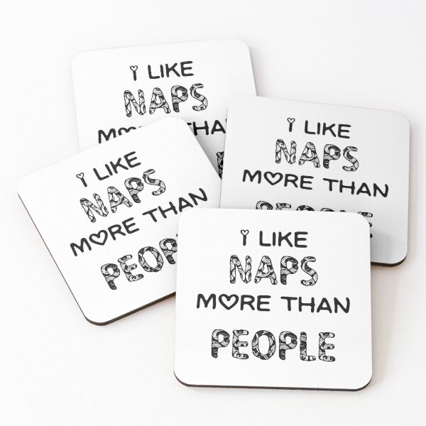 Item preview, I Like Naps More Than People designed and sold by itismimi.