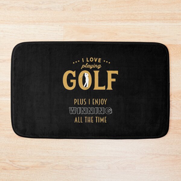 Item preview, I Love Playing Golf - Plus I Enjoy Winning All The Time designed and sold by ColorfulMystic.