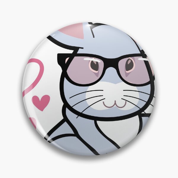 Item preview, Nerdy Rabbit in Glasses Gift graphic | Geek Bunny Tee designed and sold by Lisbob.