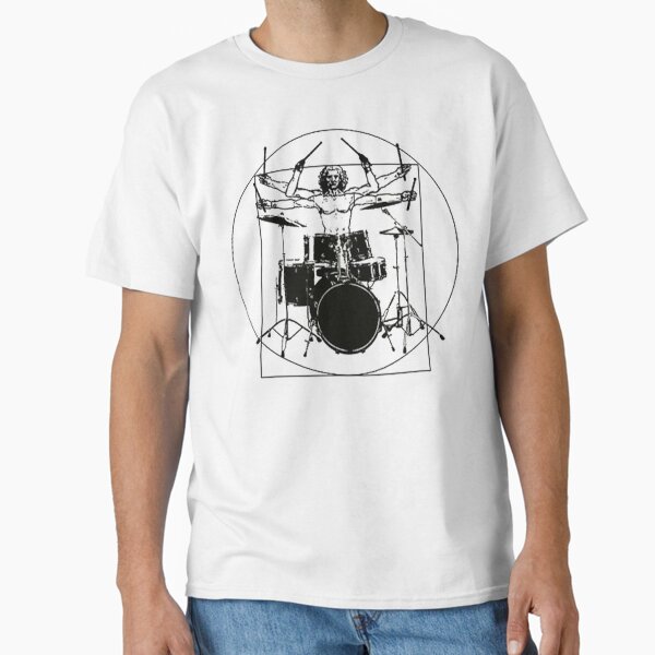 Item preview, Vitruvian Drummer Design, Drummer Gift designed and sold by ihardalov.