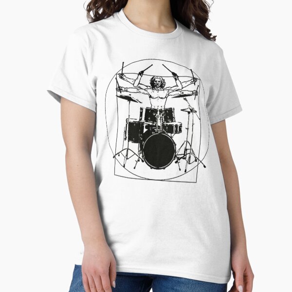 Item preview, Vitruvian Drummer Design, Drummer Gift designed and sold by ihardalov.