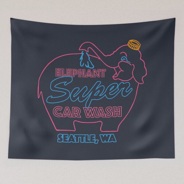 Item preview, Elephant Car Wash designed and sold by Nazonian.